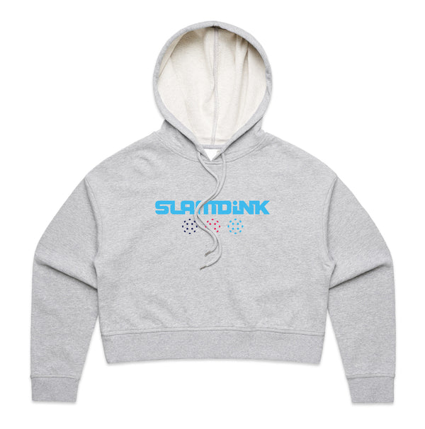 WOMEN'S SLAMDINK CROP MID-HEAVYWEIGHT HOODIE
