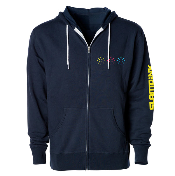 Unisex SLAMDINK Lightweight Full-Zip Hoodie