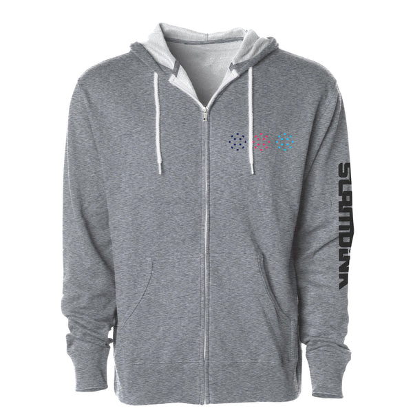Unisex SLAMDINK Lightweight Full-Zip Hoodie
