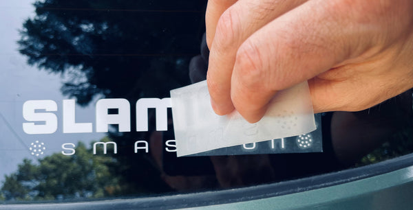 SLAMDINK Smash On Decal - NOTE: Transer Decal not a "bumper sticker"